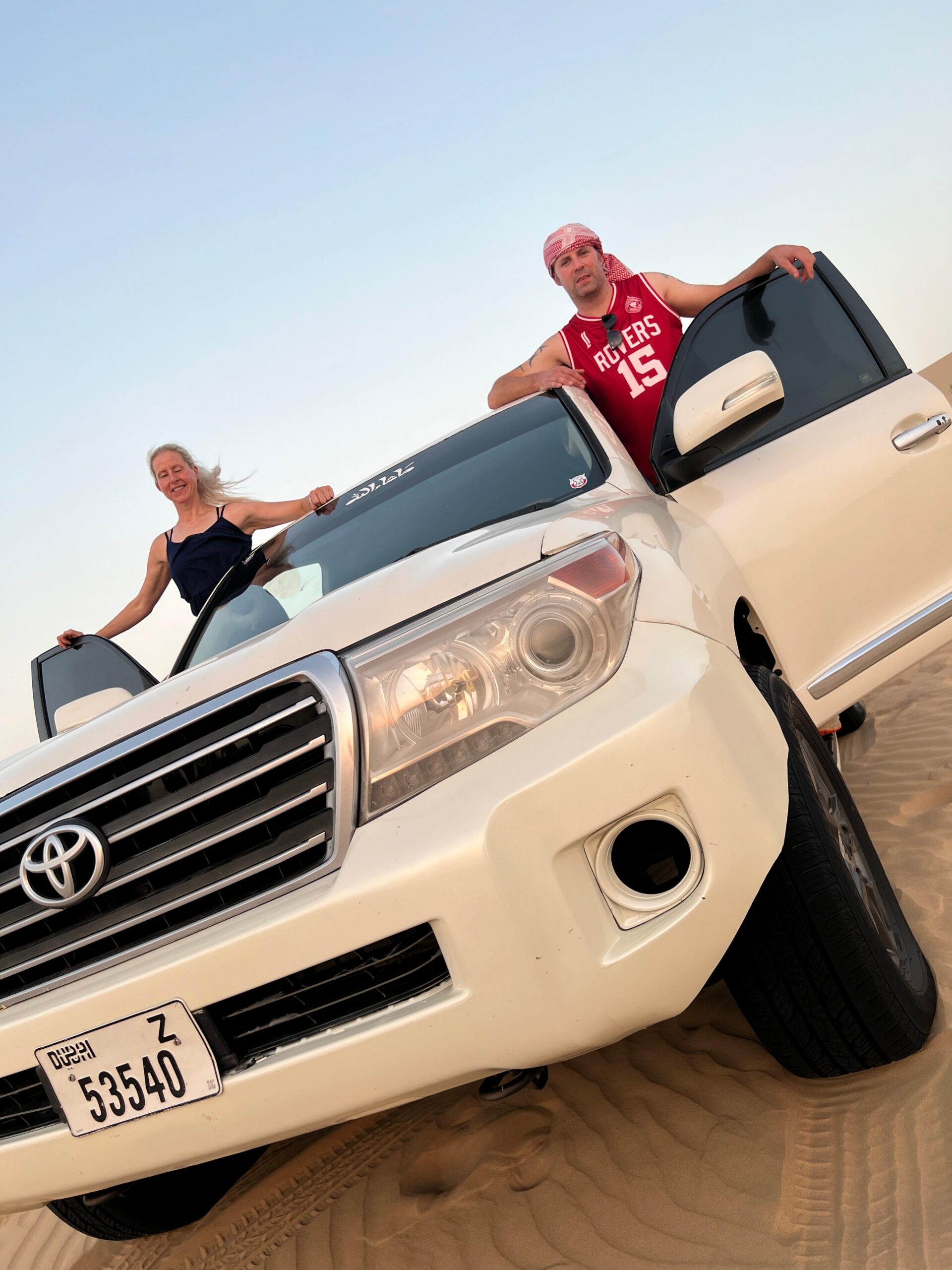 Extensive BBQ dinner buffet with grilled meats and Arabic dishes at our Abu Dhabi desert camp